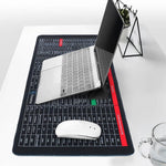 Extended Gaming Laptop Mouse Pad, Thick Non-Slip Rubber Base Desk Mat image 2